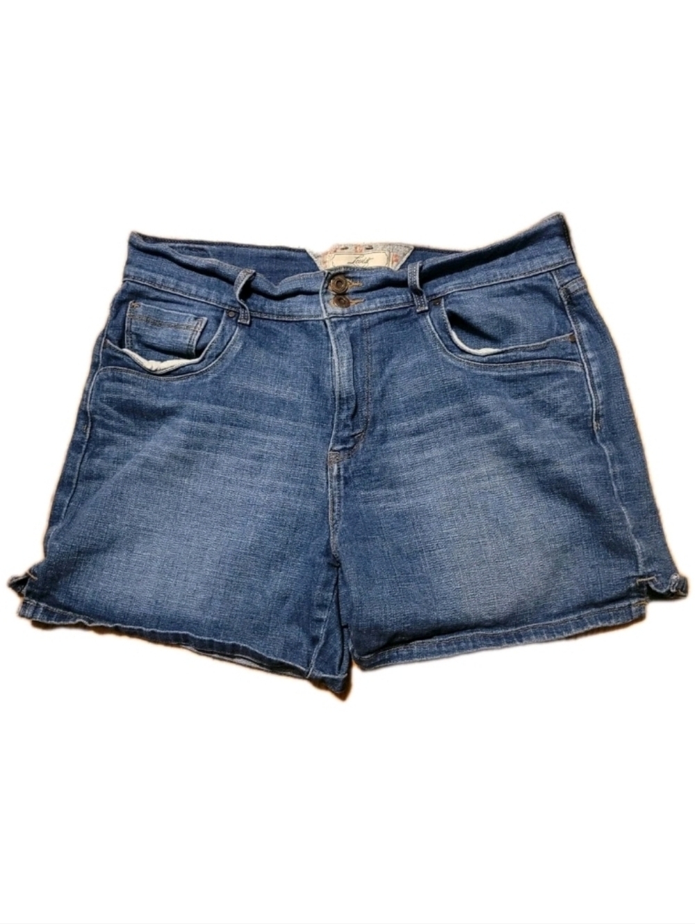 Levi's Women's Shorts Size 10 Blue Jean Denim Short Shorts Y2k Tomato Girl - Picture 3 of 4
